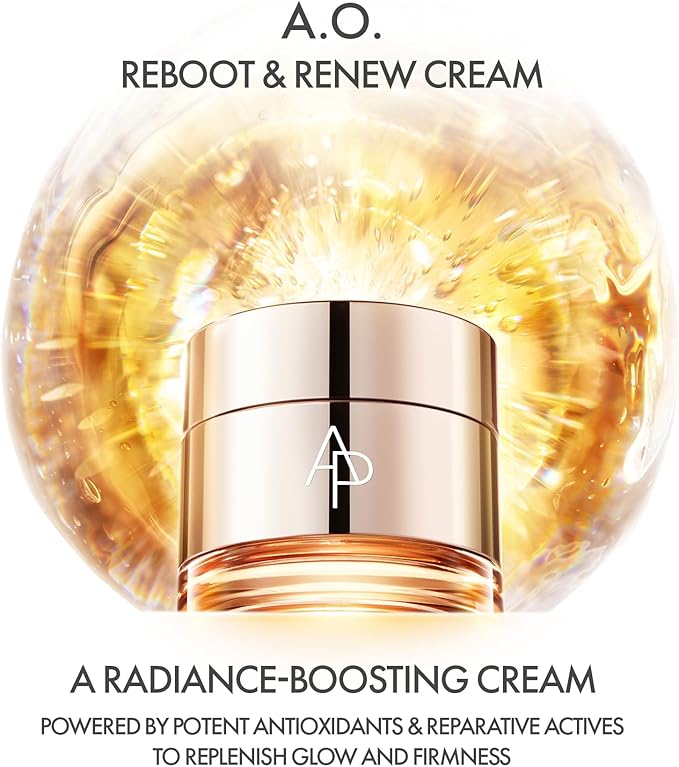AMOREPACIFIC AP BEAUTY (BY AMOREPACIFIC) A.O. REBOOT & RENEW CREAM 50ML/1.69 FL. OZ., ANTIOXIDANT-RICH FIRMING FACE CREAM, RADIANCE BOOSTING AND VISIBLE ENHANCING ELASTICITY, LUXURY SKINCARE