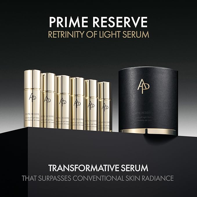 AMOREPACIFIC AP BEAUTY (BY AMOREPACIFIC) PRIME RESERVE RETRINITY OF LIGHT SERUM 5ML/ 0.16FL. OZ. X 6, PREMIUM RADIANCE REFINING SERUM, TEXTURE SMOOTHING, TONE EVENNESS
