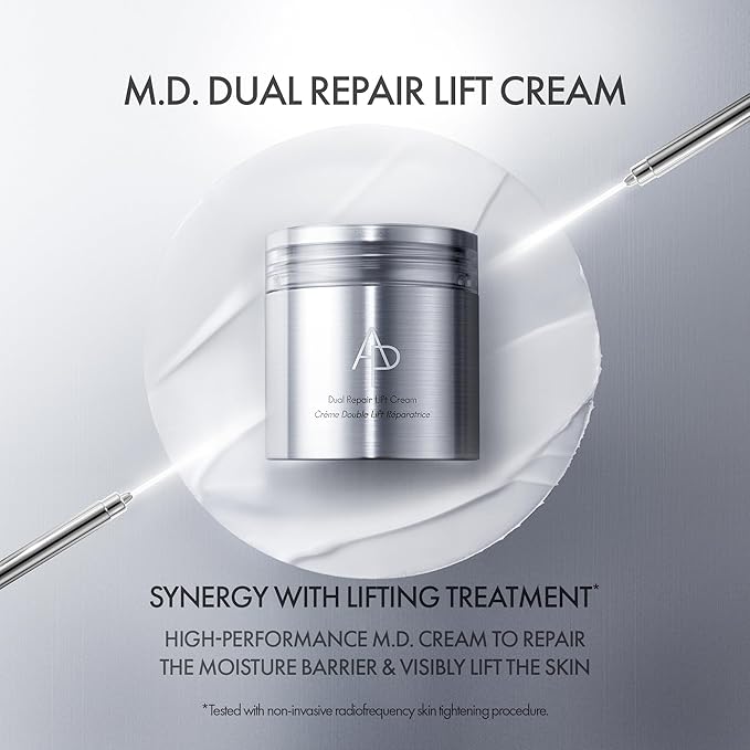 AMOREPACIFIC AP BEAUTY (BY AMOREPACIFIC) M.D. DUAL REPAIR LIFT CREAM, ADVANCED REPAIR AND VISIBLY LIFTING FACE CREAM, MOISTURE BARRIER STRENGTHENING, VISIBLE FIRMING, LUXURY SKINCARE