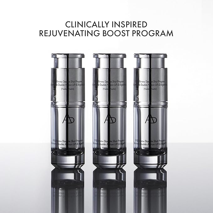 AMOREPACIFIC AP BEAUTY (BY AMOREPACIFIC) M.D. LIFT & RENEW DOUBLE SHOT PROGRAM (0.3 OZ.+0.03 OZ.) X 3, REJUVENATING BOOSTER SYSTEM, MOISTURE BARRIER REPAIR, ELASTICITY ENHANCEMENT, ANTI-AGING