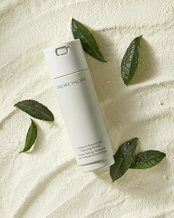 AMOREPACIFIC TREATMENT ENZYME PEEL CLEANSING POWDER | KOREAN GENTLE DAILY EXFOLIATOR WITH HYALURONIC ACID AND GREEN TEA ENZYMES, 1.9 OZ.