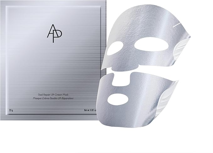 AMOREPACIFIC AP BEAUTY (BY AMOREPACIFIC) M.D. DUAL REPAIR LIFT CREAM MASK 5 PACK, LIFTING SHEET MASK, MOISTURE BARRIER STRENGTHENING AND FIRMING, HYDRATION BOOST, ANTI-AGING, LUXURY SKINCARE