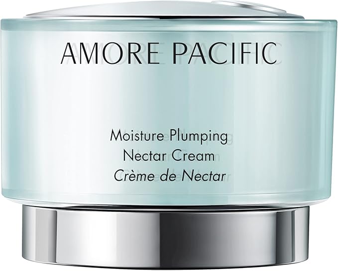 AMOREPACIFIC MOISTURE PLUMPING NECTAR CREAM | LIGHTWEIGHT KOREAN FACE MOISTURIZER WITH BAMBOO NECTAR & GREEN TEA SEED OIL FOR HYDRATED SKIN