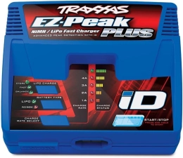 TRAXXAS 2970 EZ-PEAK PLUS 4A FAST CHARGER WITH AUTO ID FOR NIMH LIPO RC BATTERIES