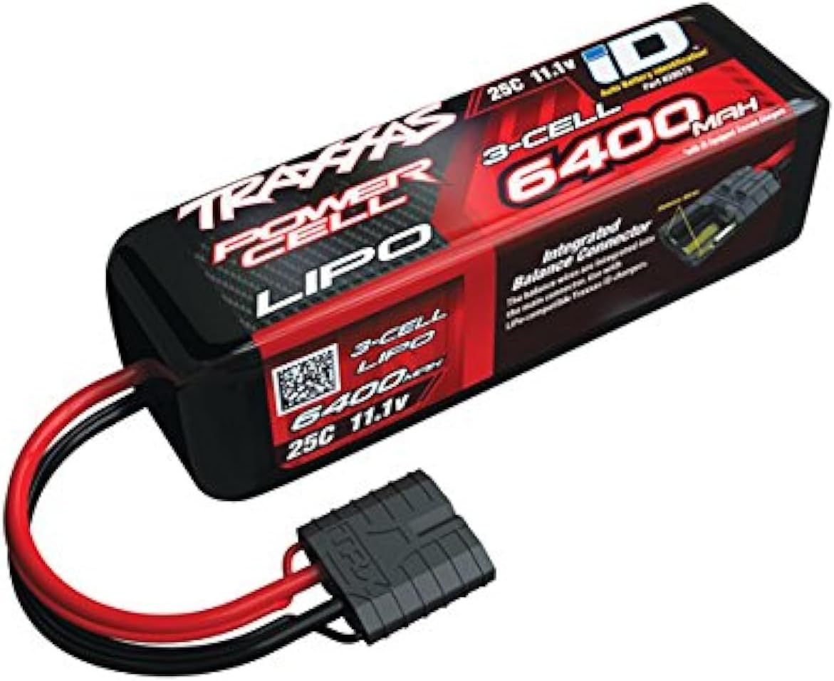 TRAXXAS 2857X 6400MAH 11.1V 3S 25C LIPO BATTERY HIGH CAPACITY RC CAR BATTERY PACK