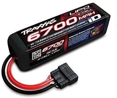 TRAXXAS 2890X 6700MAH 14.8V 4-CELL 25C LIPO BATTERY FOR RC VEHICLES