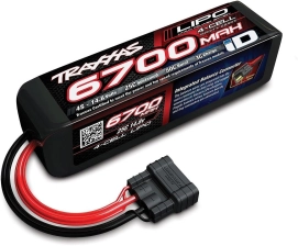 TRAXXAS 2890X 6700MAH 14.8V 4-CELL 25C LIPO BATTERY FOR RC VEHICLES
