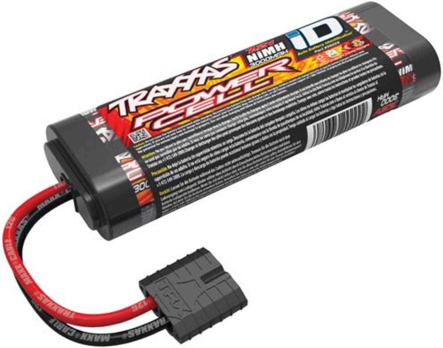 TRAXXAS 2922X 3000MAH 7.2V NIMH 6-CELL FLAT PACK BATTERY FOR RC CARS AND TRUCKS