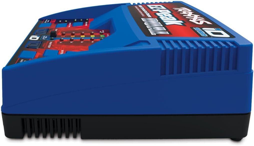 TRAXXAS 2972 EZ-PEAK PLUS 100W DUAL NIMH LIPO BATTERY CHARGER WITH ID SYSTEM