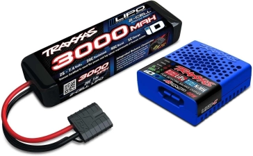 TRAXXAS 2985-2S USB-C COMPLETER PACK WITH 2827X 2S BATTERY AND 2985 CHARGER