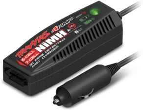 TRAXXAS 4 AMP DC CHARGER FOR 5-7 CELL BATTERIES HIGH-PERFORMANCE BATTERY CHARGER ADAPTER