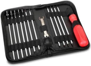 TRAXXAS TRX3415 TOOL SET WITH DURABLE POUCH ESSENTIAL RC CAR MAINTENANCE KIT