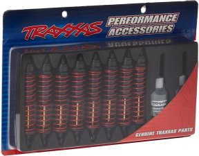 TRAXXAS 4962 T6 ALUMINUM BIG BORE SHOCKS SET OF 8 HARD-ANODIZED PTFE COATED
