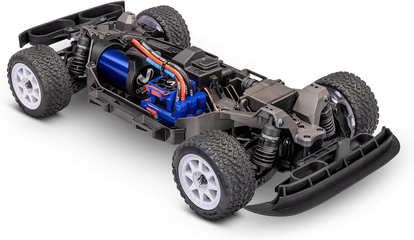 TRAXXAS MINI RALLY VXL FORD RS200 GRAY - HIGH-PERFORMANCE RC CAR MODEL