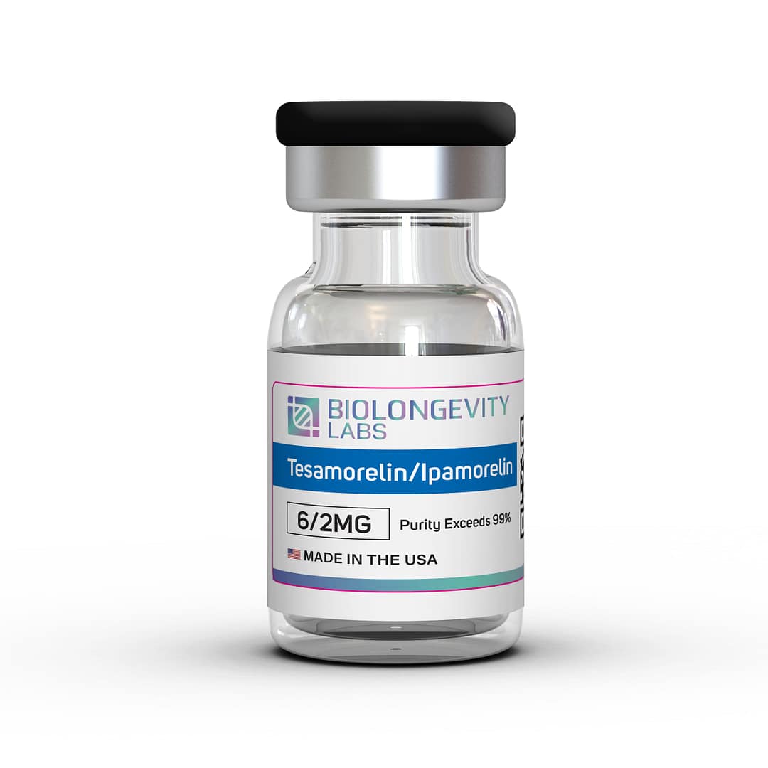 BIOLONGEVITY TESAMORELIN AND IPAMORELIN (BLEND) (8MG)