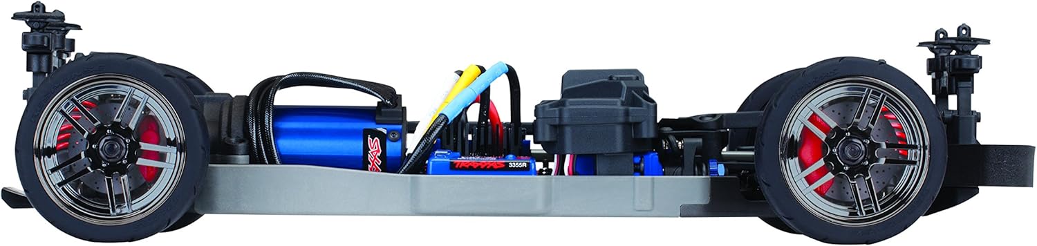 TRAXXAS 83076-4 1 10 ELECTRIC AWD BRUSHLESS 4-TEC 2.0 VXL RC RACE CAR CHASSIS WITH TQI RADIO
