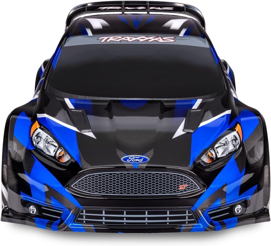 TRAXXAS FORD FIESTA ST 1 10 SCALE 4X4 RALLY CAR HIGH PERFORMANCE RC OFF-ROAD VEHICLE