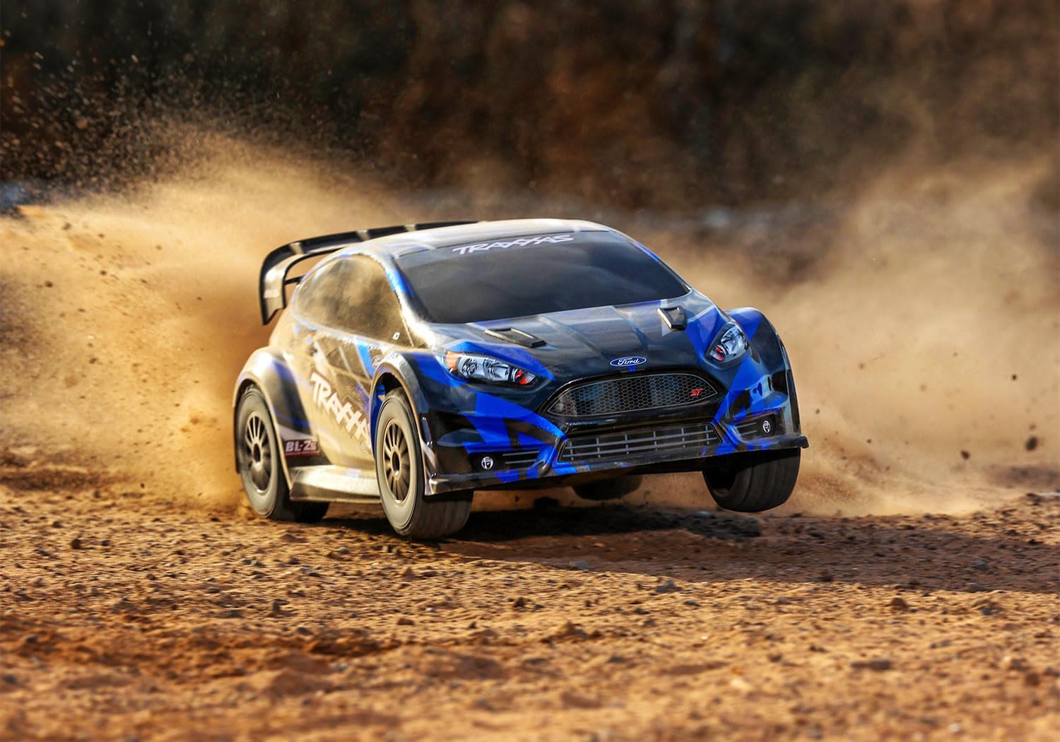 TRAXXAS FORD FIESTA ST 1 10 SCALE 4X4 RALLY CAR HIGH PERFORMANCE RC OFF-ROAD VEHICLE