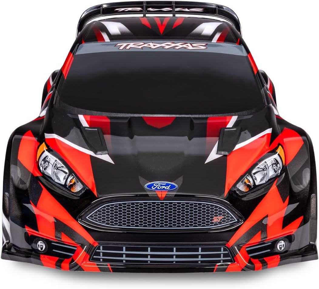 TRAXXAS FORD FIESTA ST 1 10 SCALE 4X4 RALLY RC CAR HIGH PERFORMANCE OFF-ROAD VEHICLE