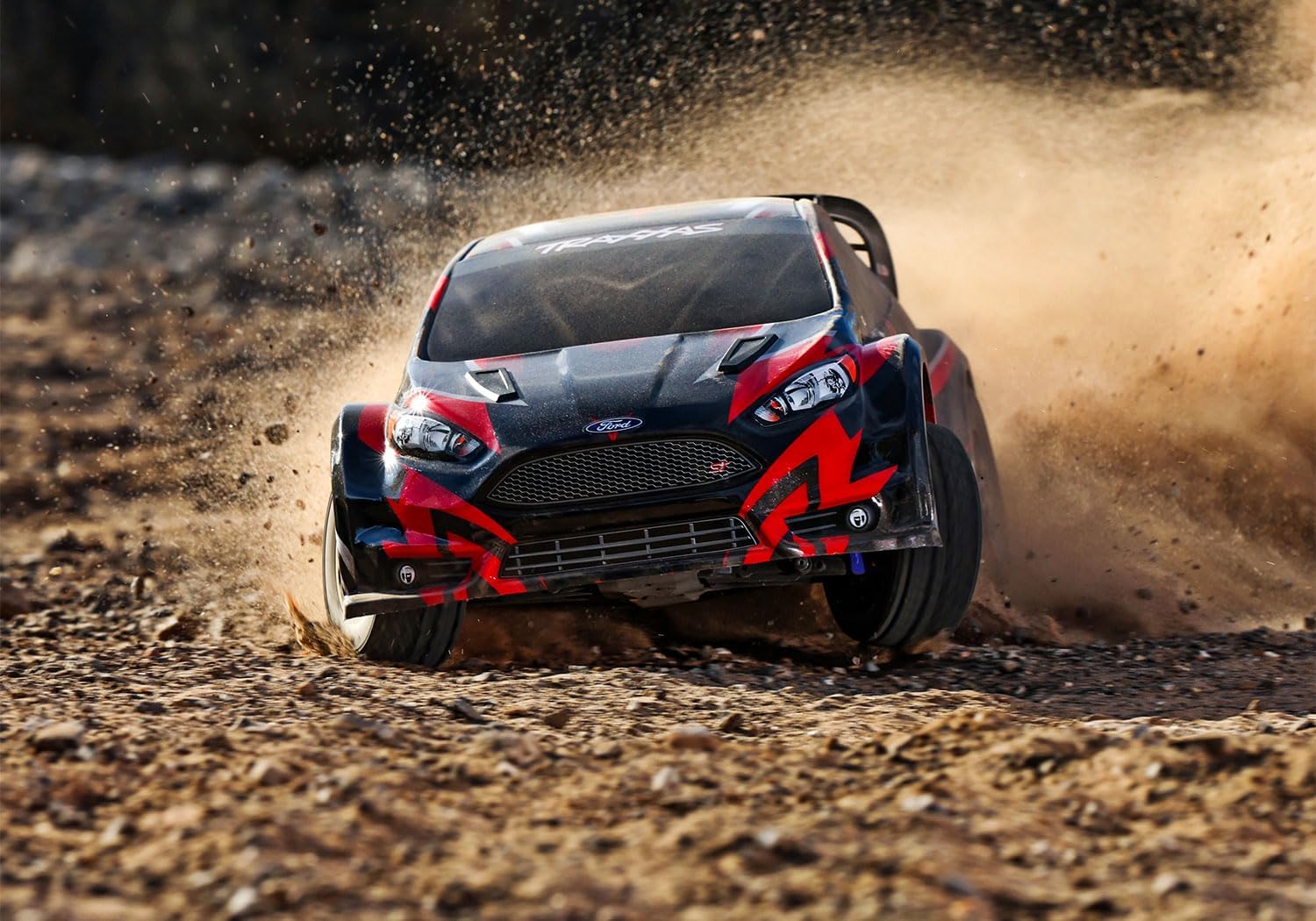 TRAXXAS FORD FIESTA ST 1 10 SCALE 4X4 RALLY RC CAR HIGH PERFORMANCE OFF-ROAD VEHICLE