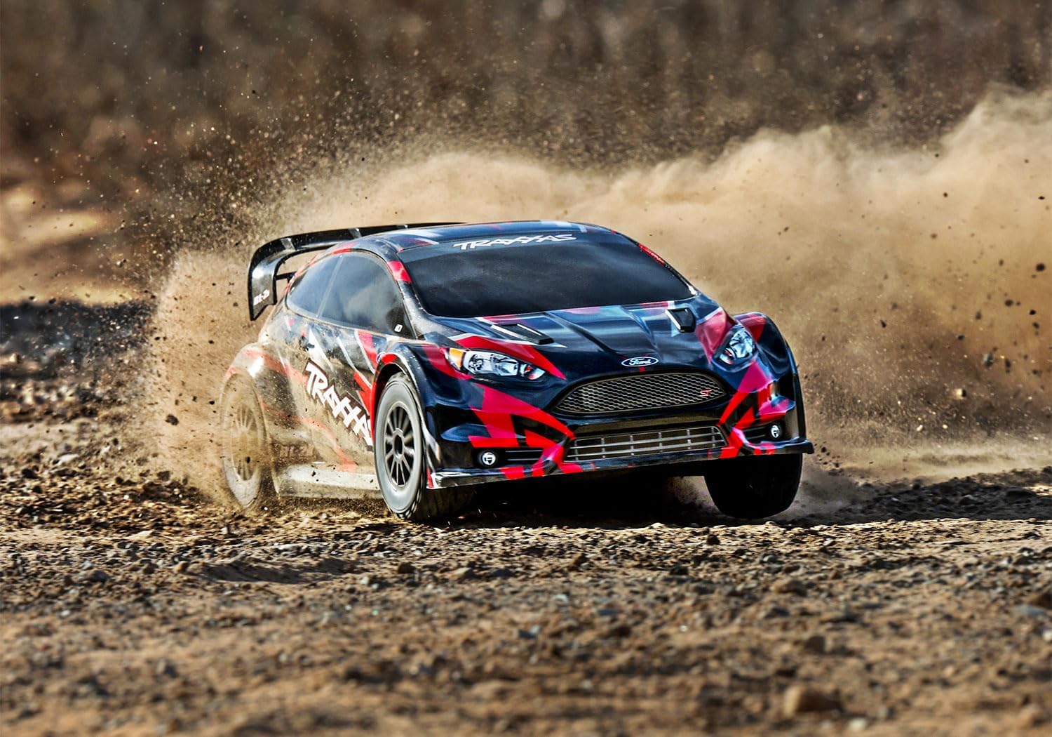 TRAXXAS FORD FIESTA ST 1 10 SCALE 4X4 RALLY RC CAR HIGH PERFORMANCE OFF-ROAD VEHICLE