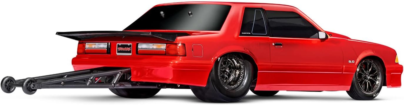 TRAXXAS 1 10 DRAG SLASH MUSTANG HD BRUSHLESS RC DRAG RACER CAR HIGH PERFORMANCE