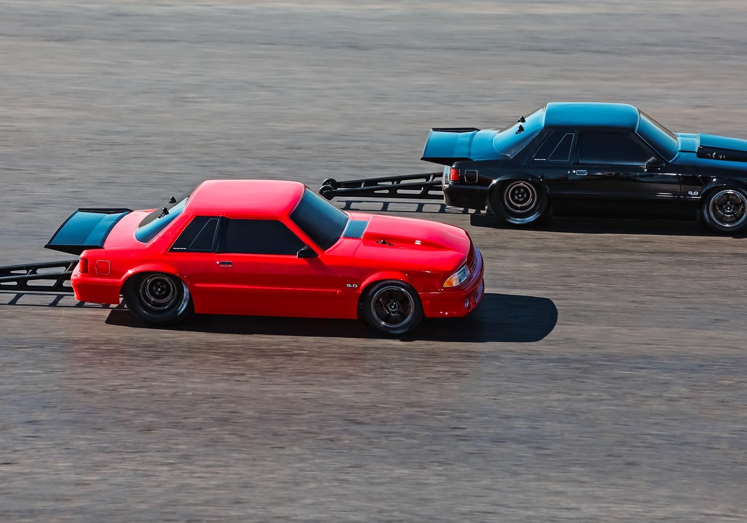 TRAXXAS 1 10 DRAG SLASH MUSTANG HD BRUSHLESS RC DRAG RACER CAR HIGH PERFORMANCE