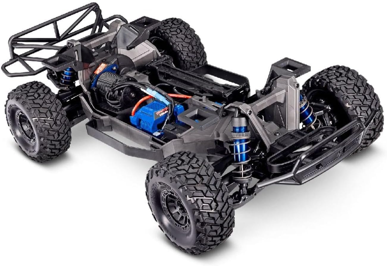 TRAXXAS MAXX SLASH 6S 1 8 SCALE RTR BLUE SHORT COURSE TRUCK HIGH PERFORMANCE RC CAR