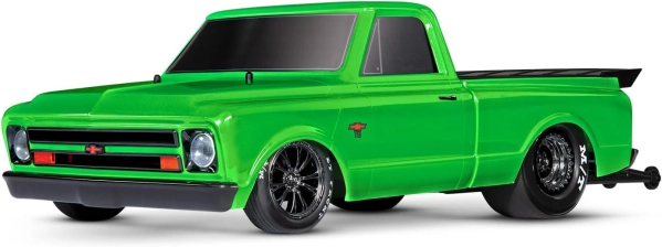 TRAXXAS 1 10 DRAG SLASH C-10 HD BRUSHLESS RC DRAG RACER TRUCK HIGH PERFORMANCE