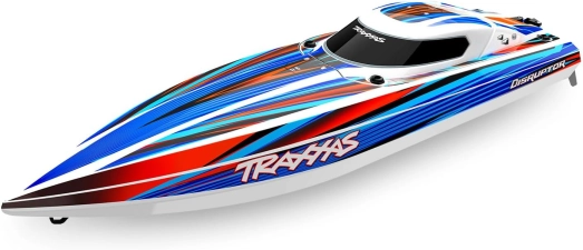 TRAXXAS DISRUPTOR 4S VXL RACE BOAT HIGH-SPEED RC RACING BOAT WITH POWERFUL MOTOR