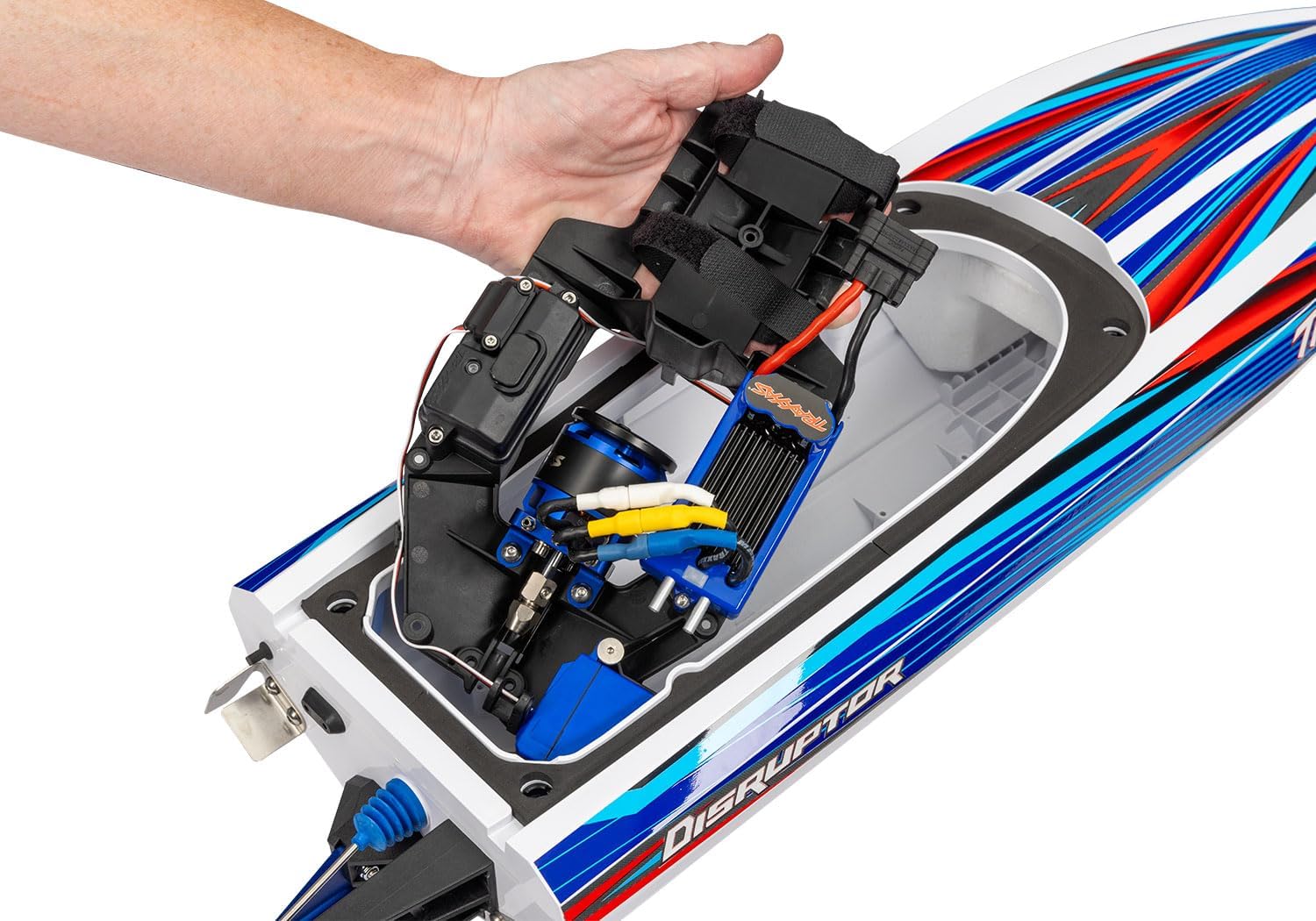 TRAXXAS DISRUPTOR 4S VXL RC RACE BOAT HIGH-SPEED ELECTRIC REMOTE CONTROL BOAT