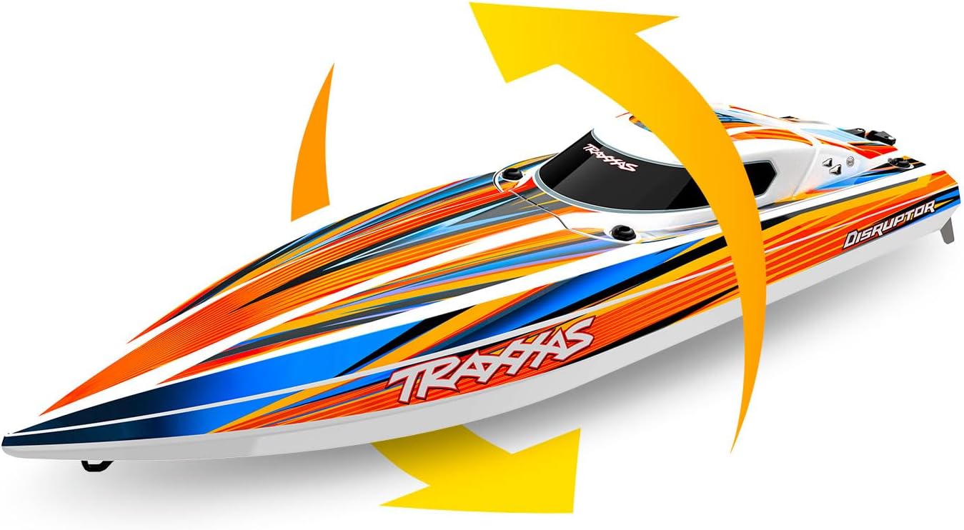 TRAXXAS DISRUPTOR 4S VXL RC RACE BOAT HIGH-SPEED ELECTRIC REMOTE CONTROL BOAT