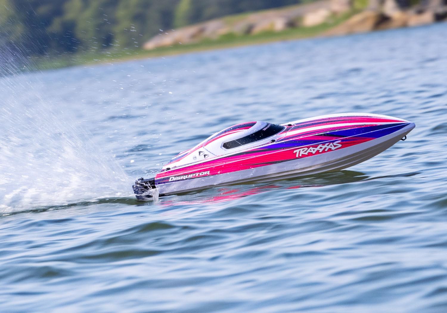 TRAXXAS DISRUPTOR 4S VXL RC RACE BOAT HIGH-SPEED ELECTRIC REMOTE CONTROL BOAT TOY