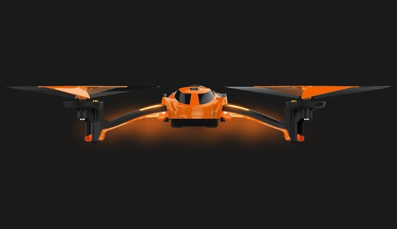 TRAXXAS ALIAS ORANGE QUAD ROTOR HELICOPTER HIGH-PERFORMANCE RC DRONE FOR AERIAL FUN