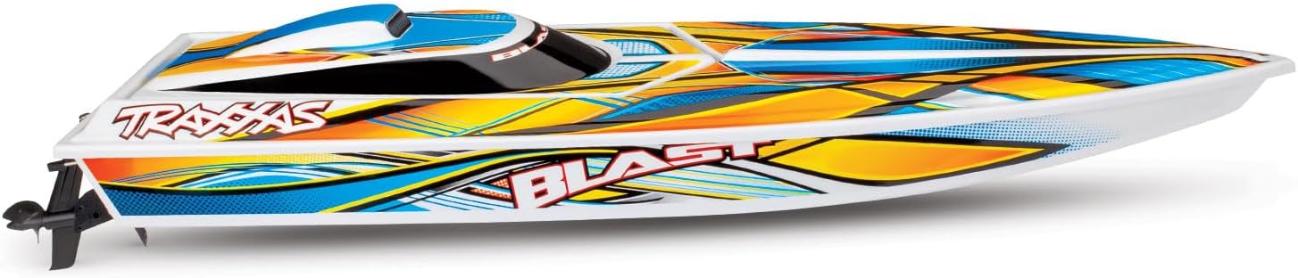 TRAXXAS BLAST HIGH-SPEED REMOTE CONTROL RACE BOAT FAST RC WATERCRAFT TOY