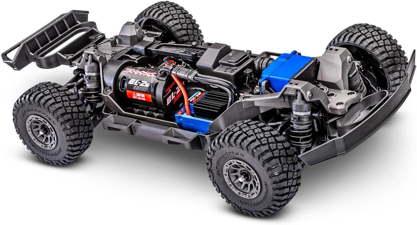 TRAXXAS MINI SLASH 4X4 YELLOW RC TRUCK HIGH PERFORMANCE REMOTE CONTROL OFF-ROAD VEHICLE