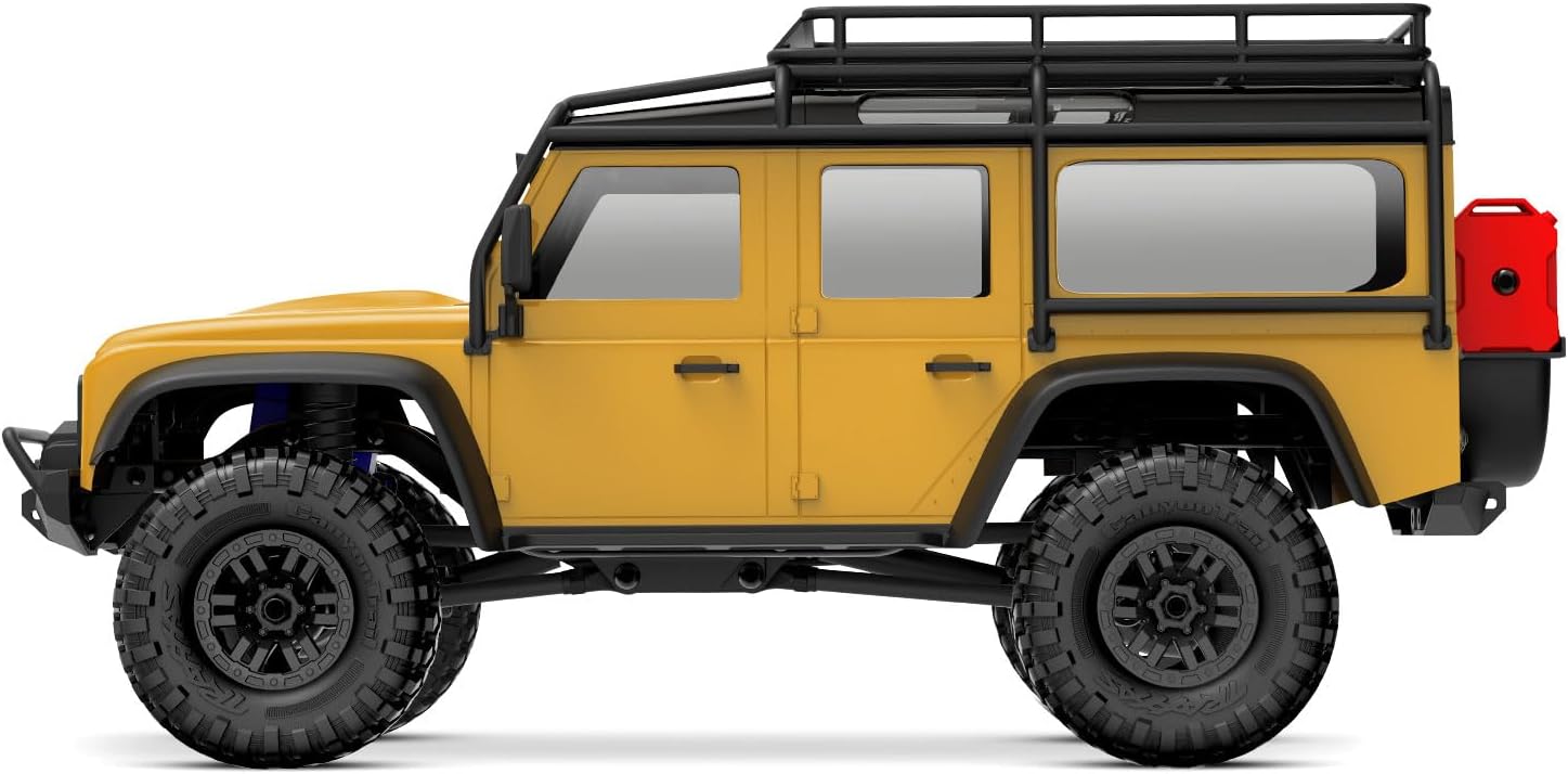 TRAXXAS TRX-4M 4X4 RC CRAWLER WITH LAND ROVER DEFENDER BODY OFF-ROAD REMOTE CONTROL TRUCK