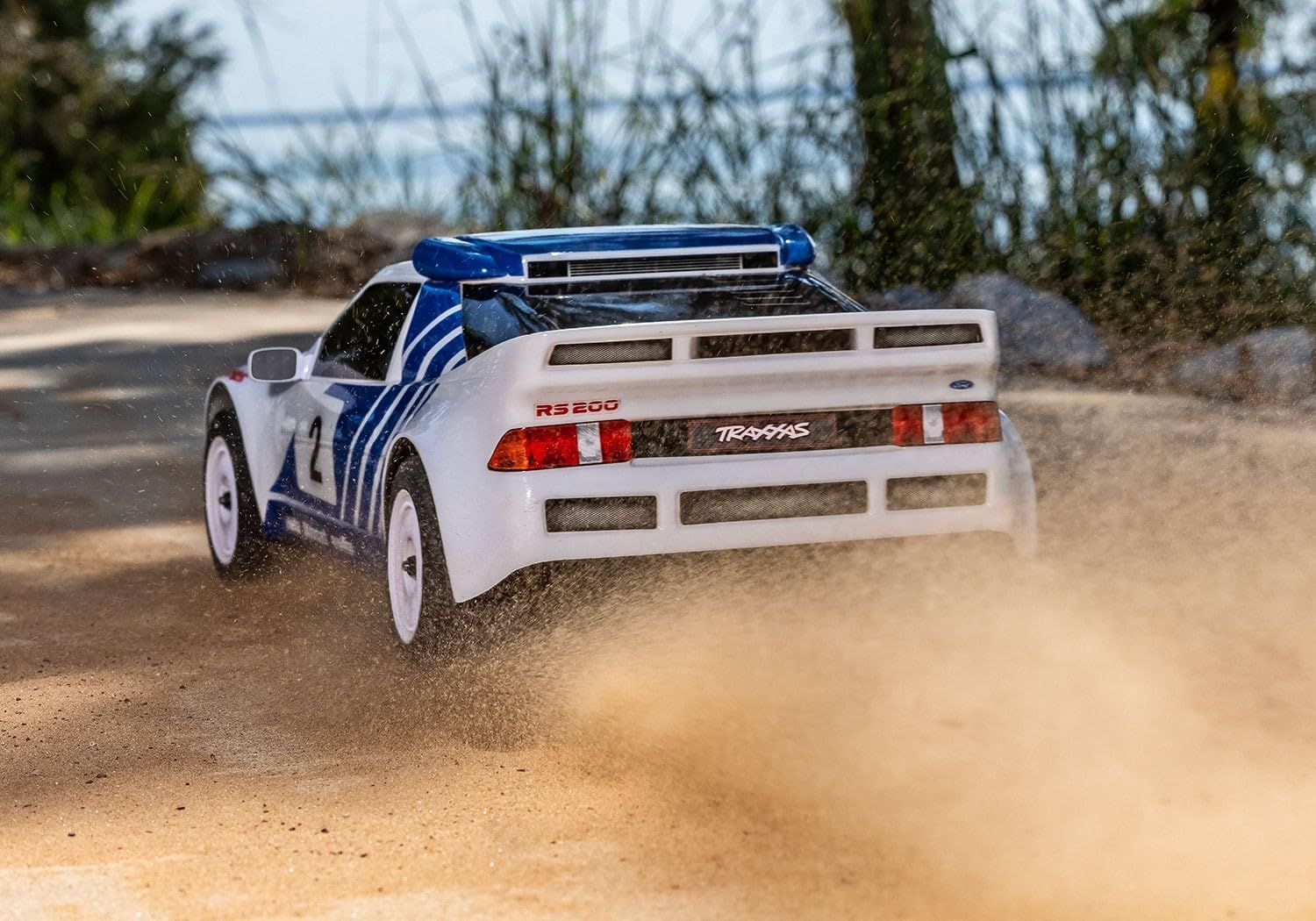 TRAXXAS MINI RALLY VXL FORD RS200 1 16 4WD RTR RALLY CAR WHITE 108046-1-WHT