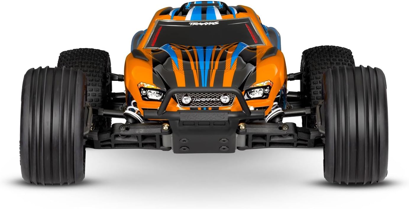 TRAXXAS RUSTLER 1 10 2WD STADIUM TRUCK HD WITH USB-C CHARGING - HIGH PERFORMANCE RC CAR