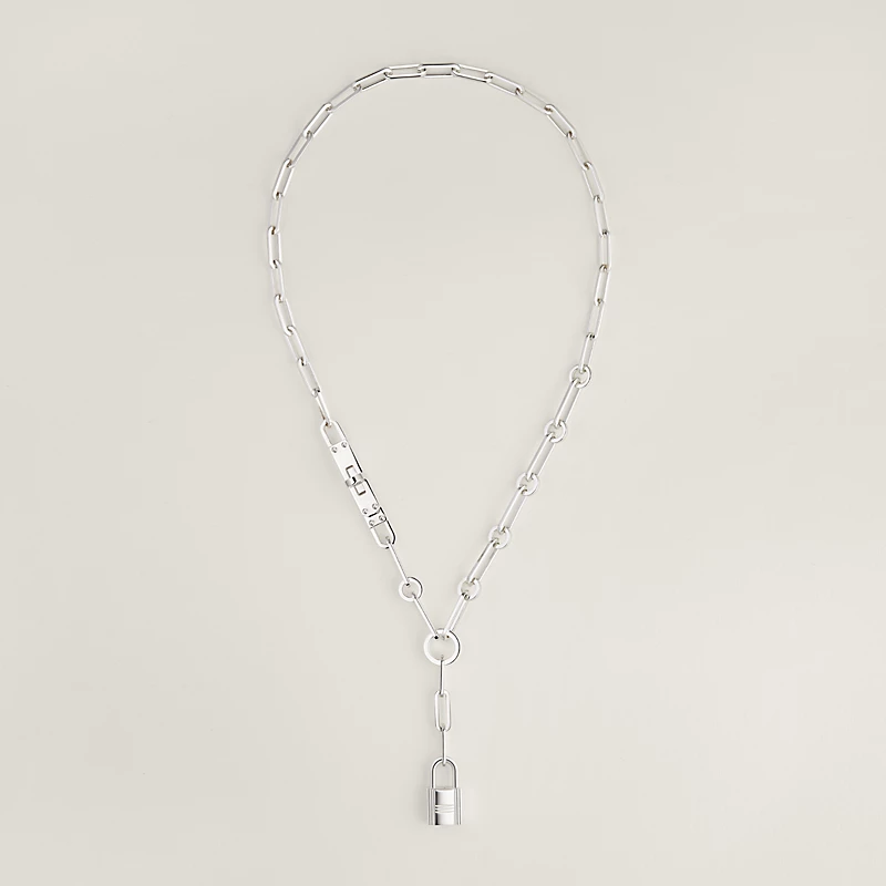 HERMES KELLY CHAINE LARIAT NECKLACE, SMALL MODEL