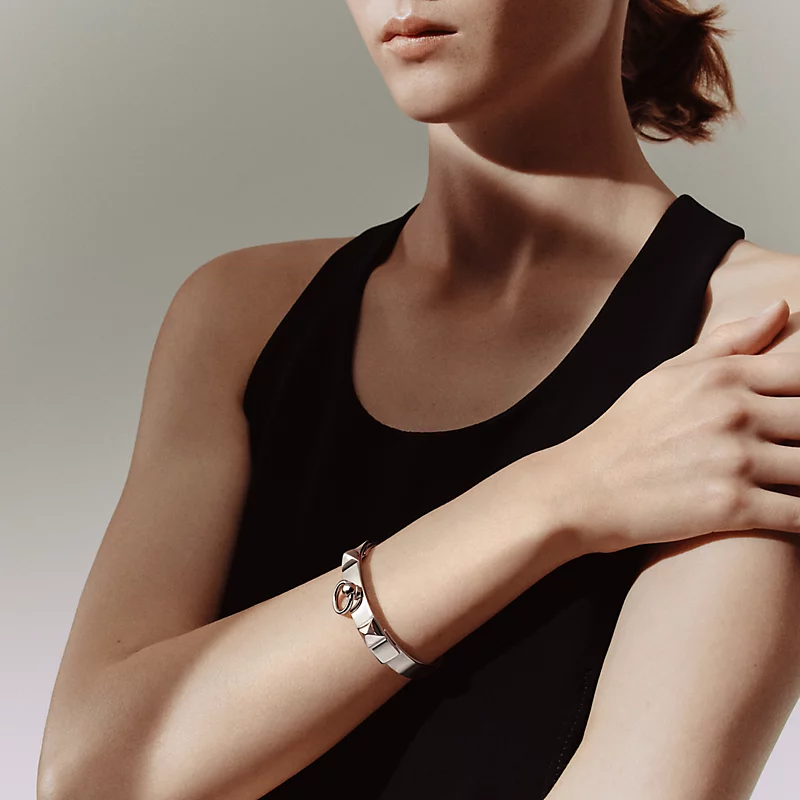 HERMES COLLIER DE CHIEN BRACELET, SMALL MODEL