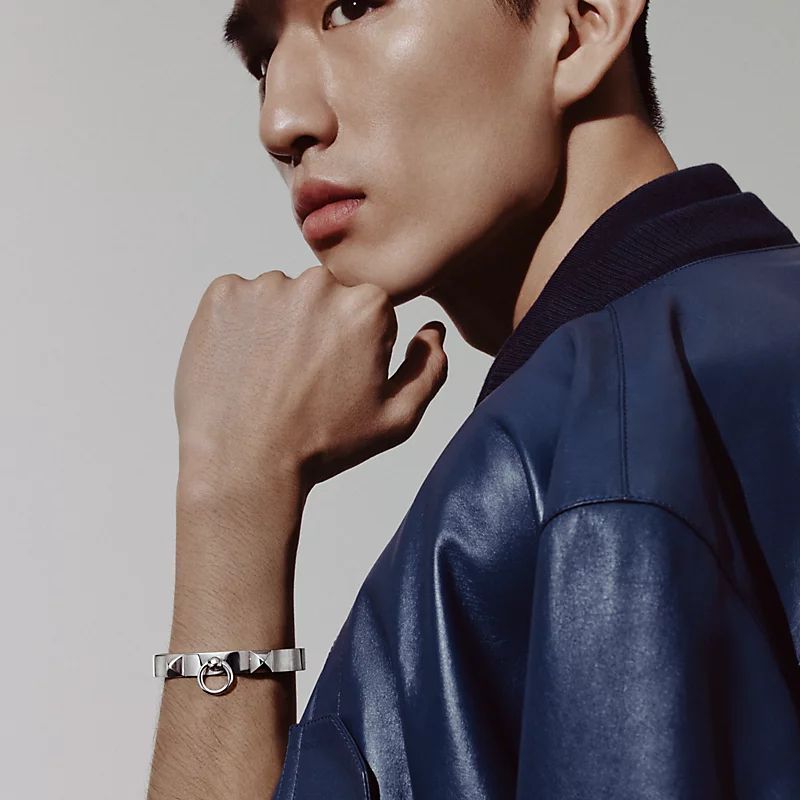 HERMES COLLIER DE CHIEN BRACELET, SMALL MODEL