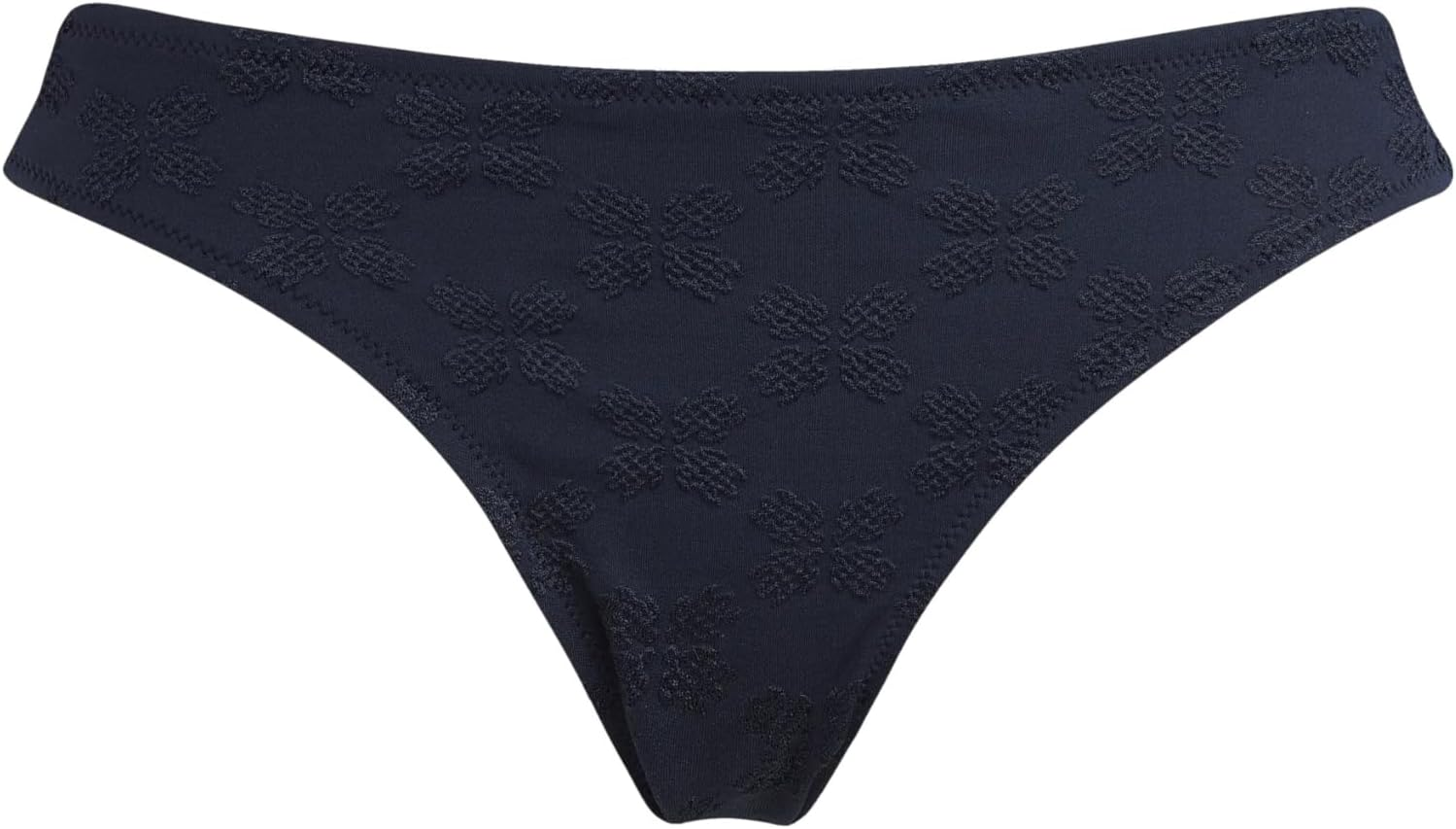 VILEBREQUIN MIDI BRIEF BIKINI BOTTOM TURTLES MONOGRAM  BLUE