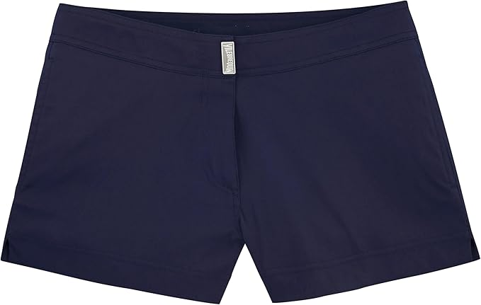 VILEBREQUIN WOMEN SWIM SHORTS SOLID NAVY