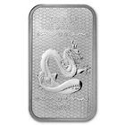APMEX 1 OZ SILVER BAR - 2024 APMEX YEAR OF THE DRAGON (SERIES 2)