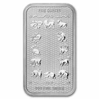 APMEX 5 OZ SILVER BAR - 2024 APMEX YEAR OF THE DRAGON (SERIES 2)