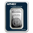 APMEX 1 OZ SILVER BAR - APMEX (TEP)