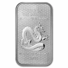 APMEX  1 OZ SILVER BAR - 2024 APMEX YEAR OF THE DRAGON (TEP, SERIES 2)