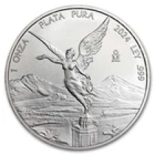 APMEX 2024 MEXICO 1 OZ SILVER LIBERTAD BU