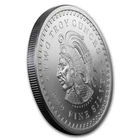 APMEX  2 OZ SILVER ROUND - AZTEC CALENDAR